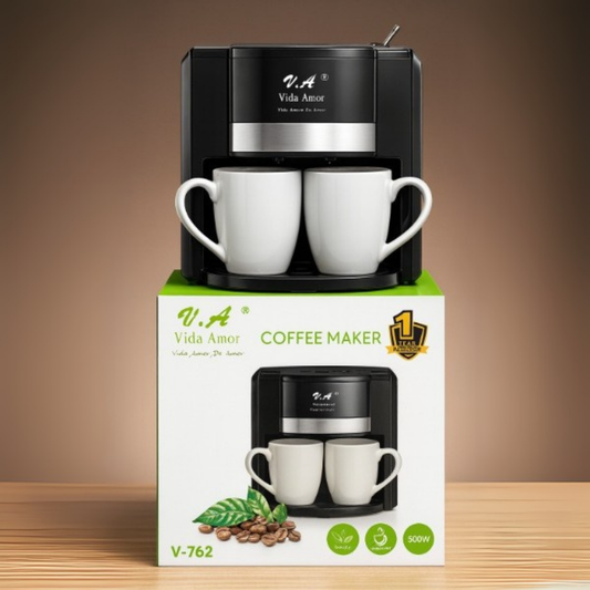 Cafetera Electrica Doble Taza