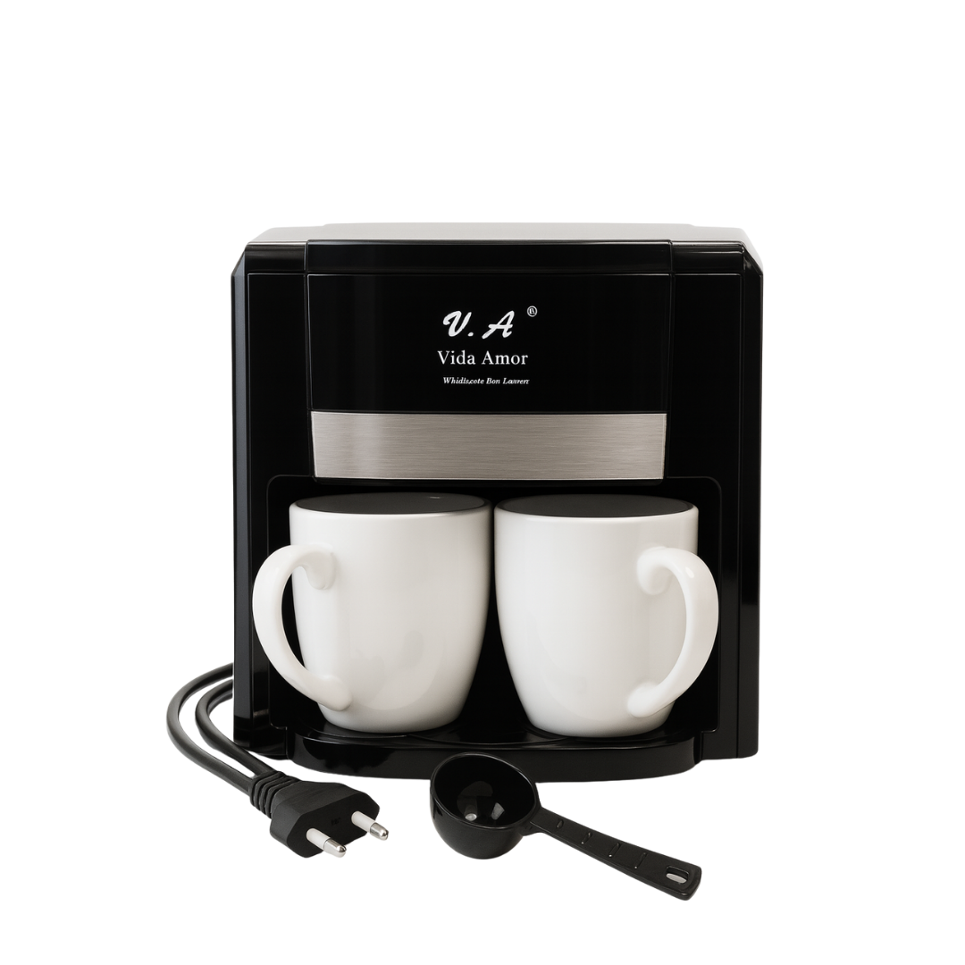 Cafetera Electrica Doble Taza