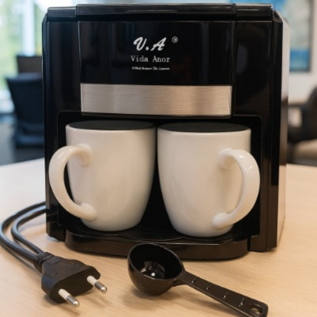 Cafetera Electrica Doble Taza